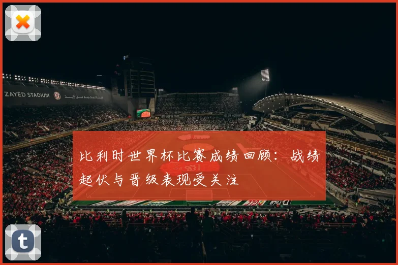 比利时世界杯比赛成绩回顾：战绩起伏与晋级表现受关注
